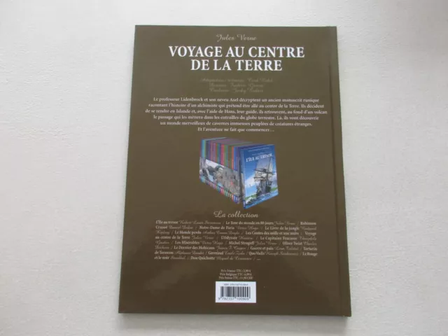 Les Incontournables De La Litterature En Bd T9 Ttbe Voyage Au Centre De La Terre 2