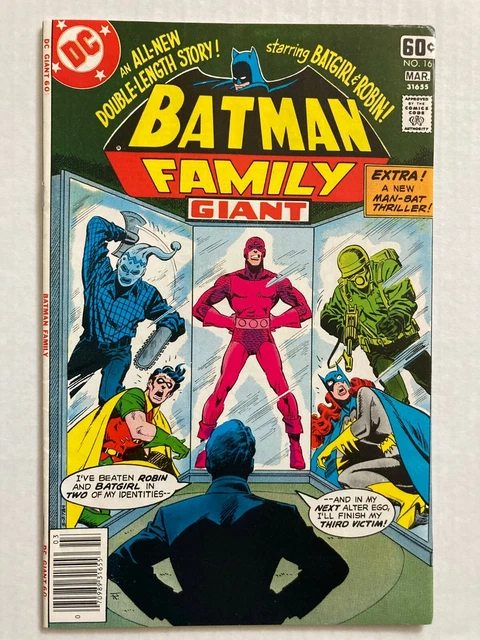 Batman Family #16 VF 8.0 (1978) Michael Golden Art, Man-Bat