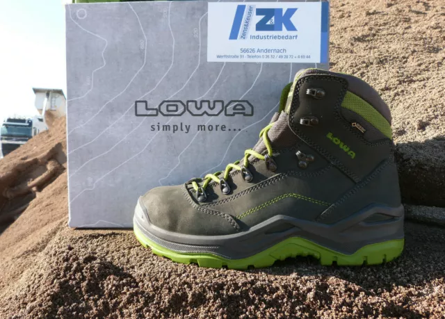 LOWA Sicherheitsschuhe RENEGADE II WORK GTX Goretex GREEN MID S3 Schuhe 5650 2