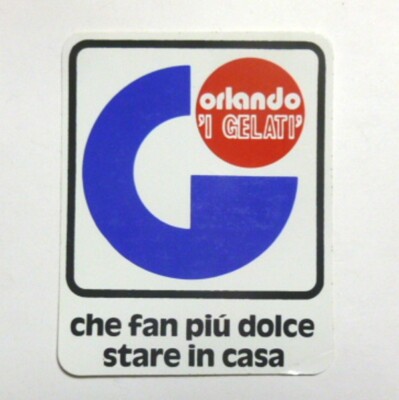 adesivo-sticker-GRAN GELATIERE CARPIGIANI-cm.9,5x9,5 