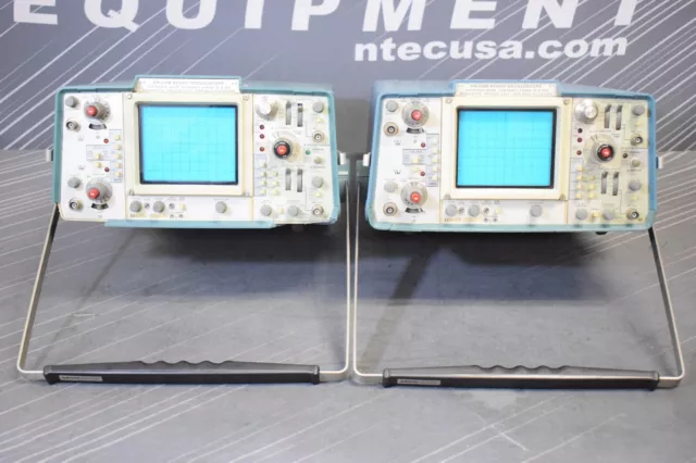 Tektronix 465M 100 MHz, 2 Channel Analog Oscilloscope (Qty. 2)