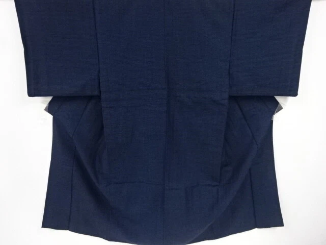 01994# Japanese Kimono / Mens Hitoe Kimono / Ensemble / Woven Kikko