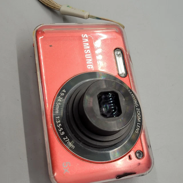 Samsung ES75 14,2 megapixel fotocamera digitale compatta testata in rosso 9