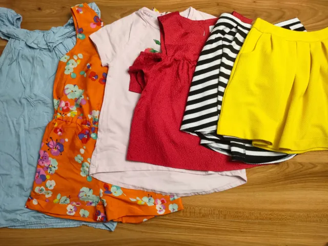 {F932} girls 8-9 years summer dress top skirt playsuits bundle NEXT Ted Baker HM