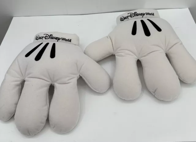 Disney Parks Disneyland Resort - Mickey Mouse Gloves Plush Hand Costume White