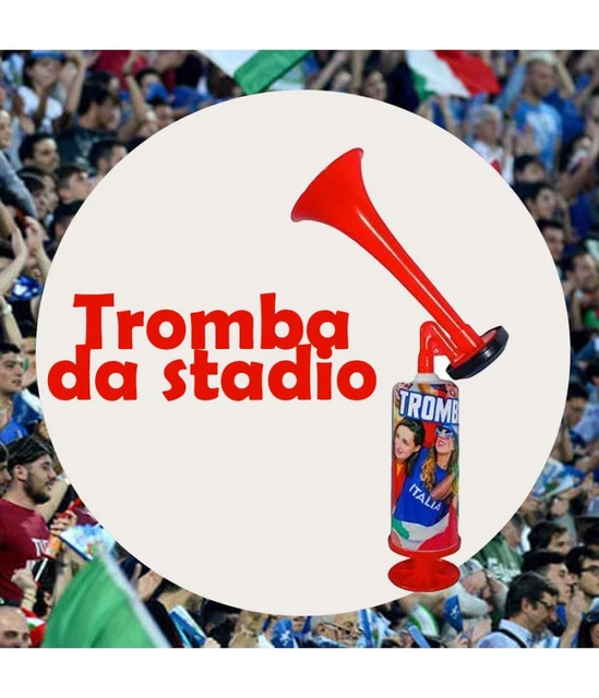 Tromba Da Stadio Ad Aria Compressa PBUSPU - Manuale, Per Tifo E Feste, Rosso - Foto 9