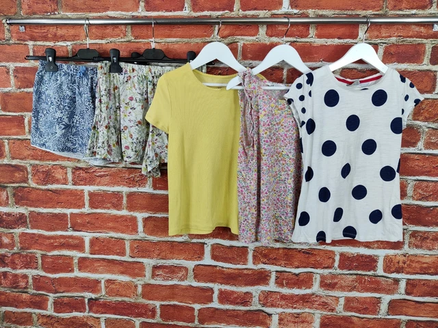 Girls Bundle Age 8-9 Years Next H&M Matalan Summer Shorts T-Shirts Vest 134Cm