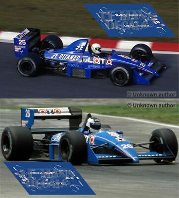 Gitane Décals Ligier JS43 GP d'Australie 1996 1/32 1/24 1/43 1/18 Décals Gitanes... 