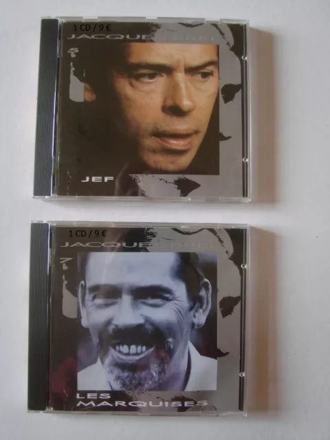 Jacques Brel:  Jef - le dernier repas  - les marquises  29 titres dans ces 2 CD