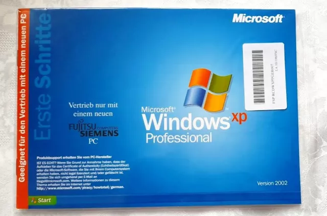 Microsoft Windows XP Professional + SP1a Product Recovery CD-ROM - Deutsch