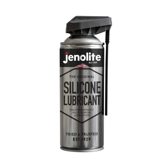 JENOLITE Silicone Lubricant | Multi-Purpose Lubricate/Protect Metal-Rubber 400ml