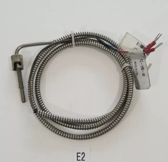 *New* Plastic Process Equipment Tc-190-48 Probe Thermocouple + Warranty!