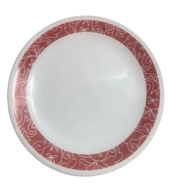 CORELLE VITRELLE Bandhani Luncheon Plates Excellent