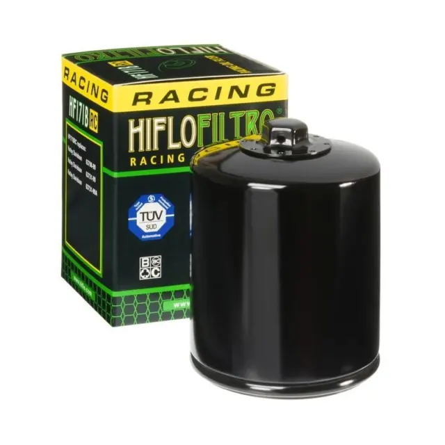 Hiflo Course Filtre à Huile HF171BRC Noir