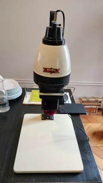 Agrandisseur Enlarger de photos HANSA vintage TBE