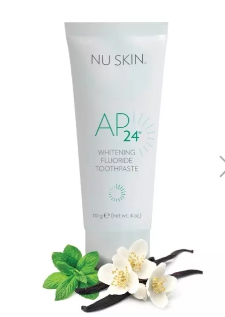 Lot De 5 Nuskin Ap24 Whitening Fluoride Toothpaste Dentifrice Blanchissant Nu...