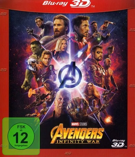 Avengers 3 - Infinity War (Blu-ray 3D)