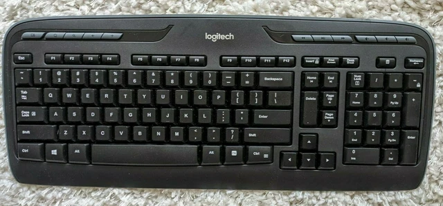 LOGITECH WIRELESS KEYBOARD P/N 820-008582 Model Y-R0067 EUR 5,20 ...