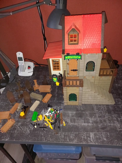 Fenêtre à Vitrail PLAYMOBIL Pour Maison Moyen âge - Accessoire Neuf Pour Compléter Ton Univers Médiéval !