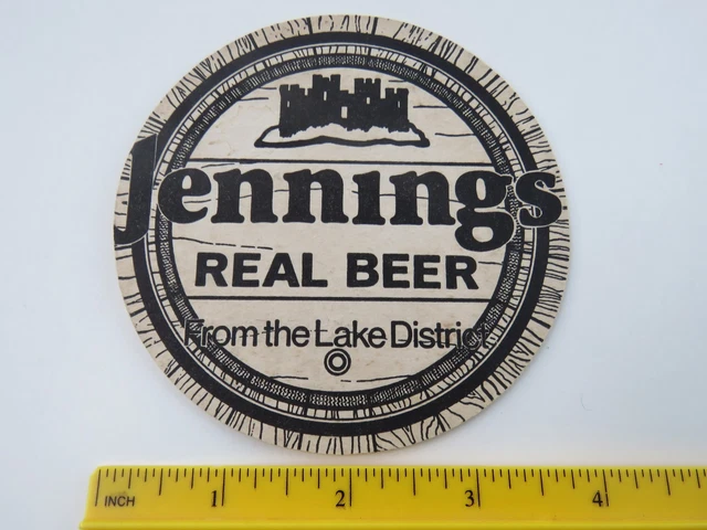 Beer Bar Pub Mat Coaster: Jennings Brewery <> From The Lake District <> England 2