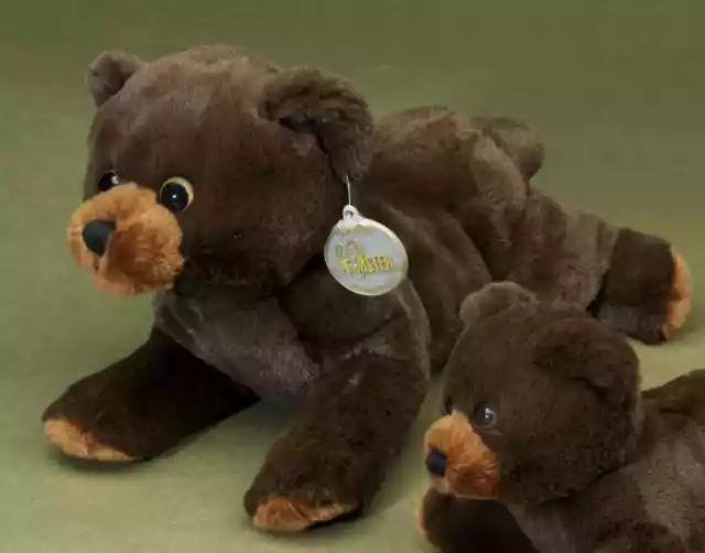 👿 Peluche Doudou Interactive Cubby L'ours Curieux Ourson Très Doux Fur  Real