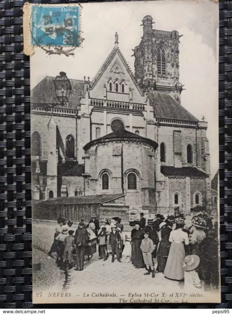 58 Nièvre - NEVERS La Cathédrale - Eglise ST SAINT CYR X et XVIe siècle (LL, n°