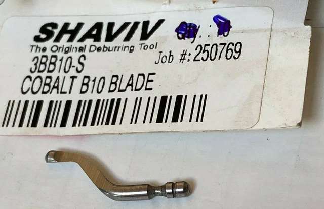 B10S Cobalt Shaviv Blade, New, 2 Blades/Lot