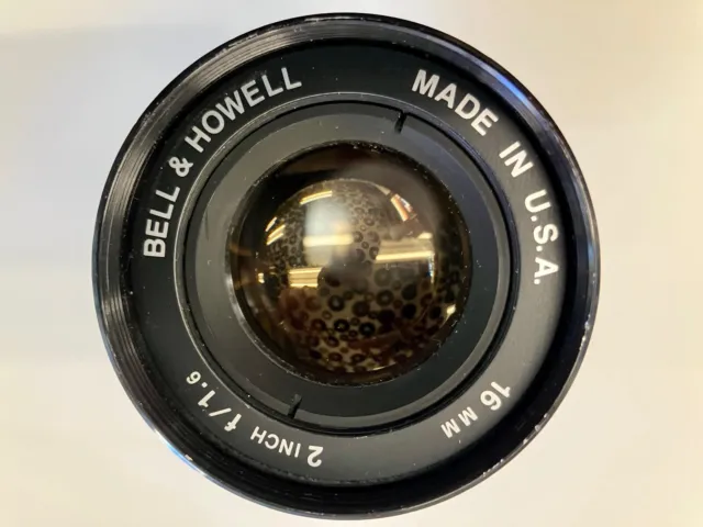 Bell & Howell 16mm Projection Lens 2” F/1.6