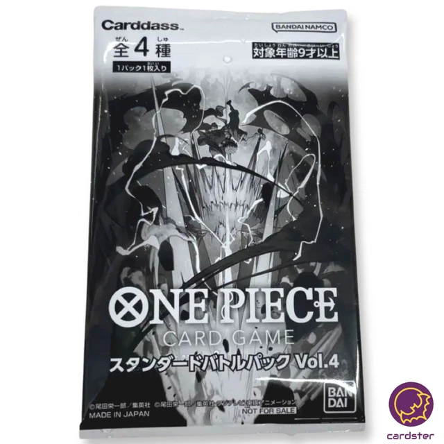 STANDARD BATTLE PACK Vol. 4 One Piece Card Promo 2023 Bandai Japan £7.