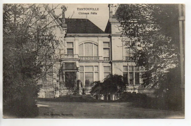 TANTONVILLE - Meurthe et Moselle - CPA 54 - KIOSQUE chateau Felix Le RICHELIEU