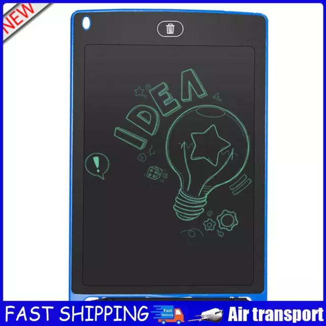 LCD Writing Tablet LCD Display Tablet with Pen 8.5 Inch (Blue Single Color) AU