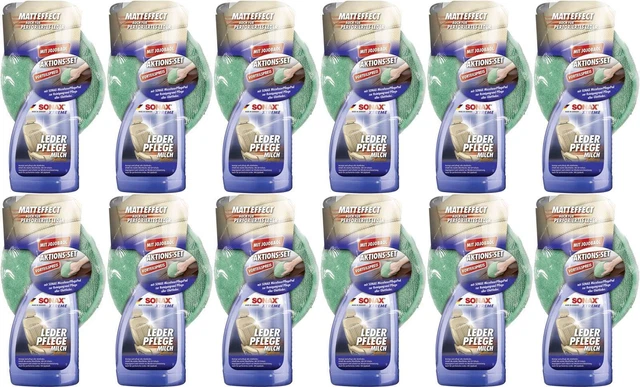 Pad in microfibra Sonax XTREME cura della pelle latte set 500 ml VPE 12 pezzi 0254741