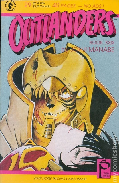 Outlanders #29 VF 1991 Stock Image