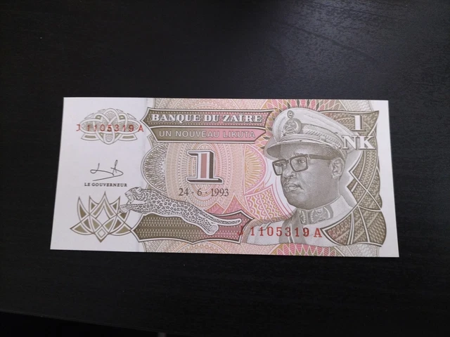 Zaire 1 Likuta 1993 UNC