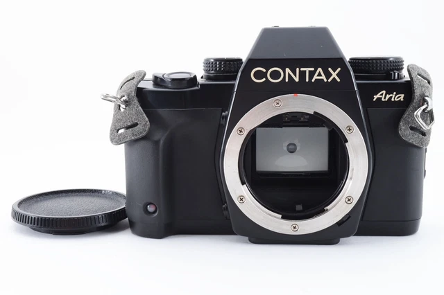 CONTAX Aria 35mm SLR MF Black Film Camera Body from Japan 1990530