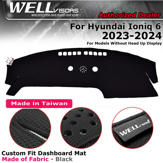 Armaturenbrett Matte Abdeckung Schwarz Für Hyundai 2023-2024 Ioniq 6 WellVisors