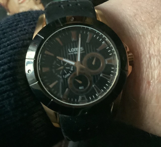 LORUS SILICONE STRAP Mens Watch RH931FX9 25.99 PicClick UK