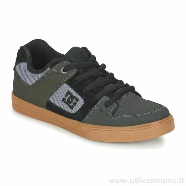SCARPE BAMBINO DC shoes art. PURE col. grey black EUR 33 52