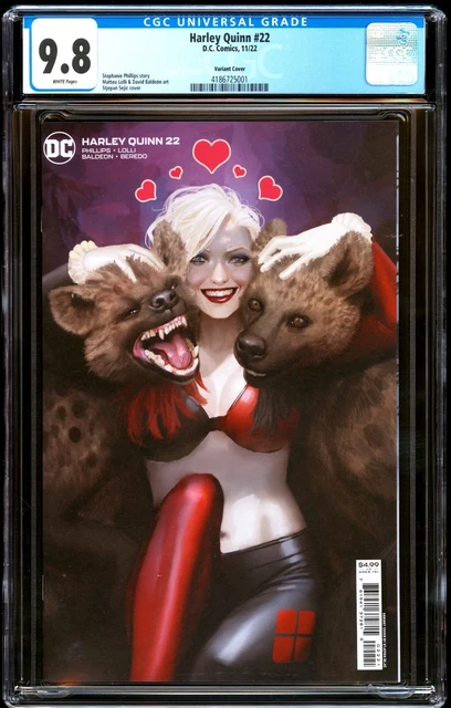Harley Quinn #22 Stjepan Sejic Variant CGC 9.8 Bud & Lou Hyenas DC Comics 2022
