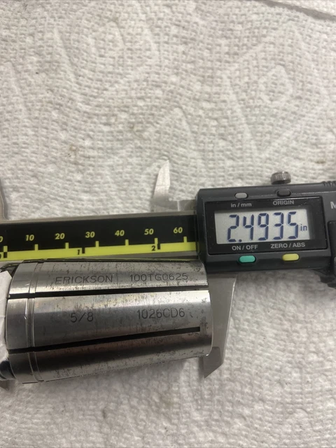 5/8” Erickson 100TG0625 1026CD6 Collet
