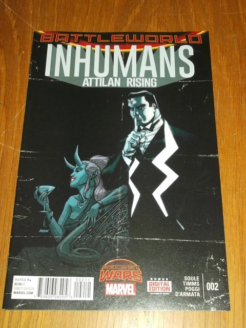 INHUMANS : ATTILAN Rising #5 Secret Wars (2015 MARVEL Comics) livre VF