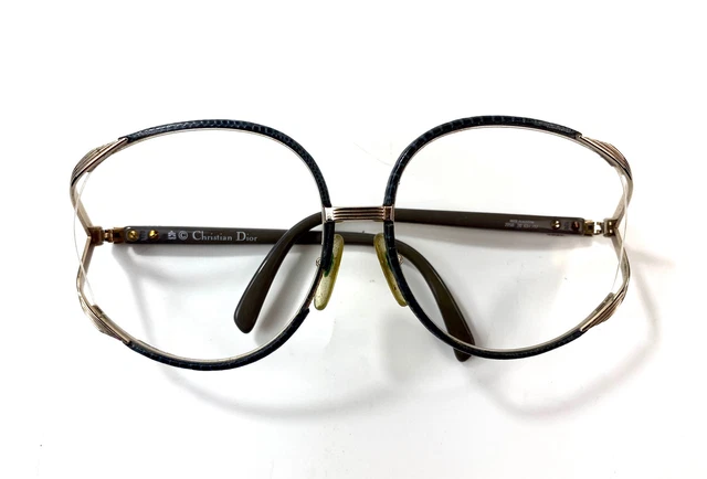 CHRISTIAN DIOR 2250 48 BUTTERFLY DESIGNER EYEGLASSES FRAMES 63-17 Austrian