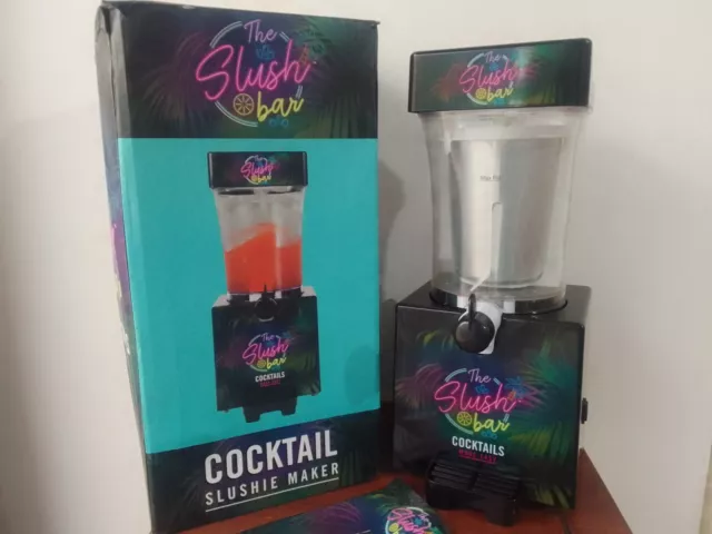 Cocktail Slushie Maschine Maschine - TOP ZUSTAND - KOMPLETT MIT BOX/HANDBUCH