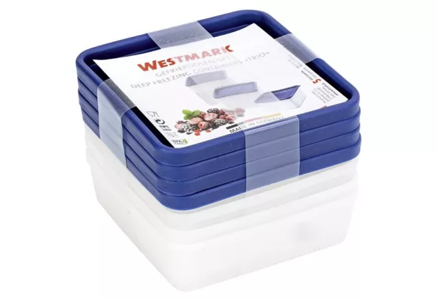 WESTMARK Gefrierdose Trio 0,25l 4Stück   105679