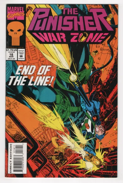 The Punisher War Zone  #18    (Marvel 1992) Vf (-)