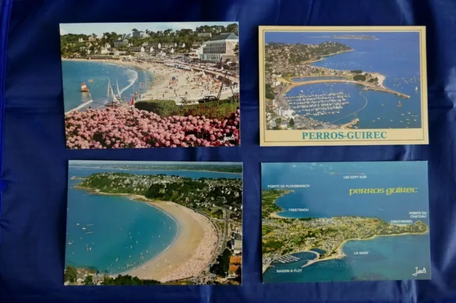 Bretagne - Carte postale Perros Guirec La côte de Granit Rose