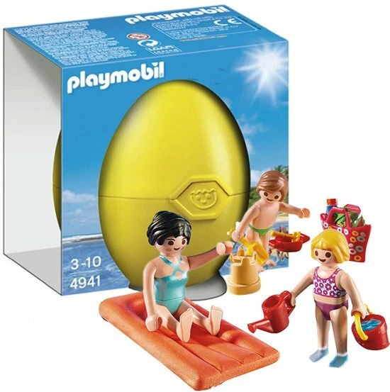 PLAYMOBIL HUEVO PASCUA Sorpresa Familia Divertido Mama Y Niños De