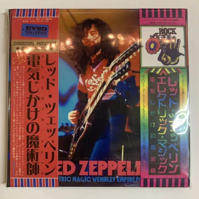 LED ZEPPELIN Rare Promo Japan Set 3CD original New.