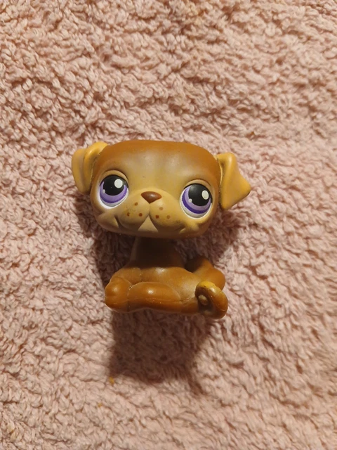 Figurine Petshop Chien Carlin N°1632 - Occasion, Pour Collection Ou Jouet