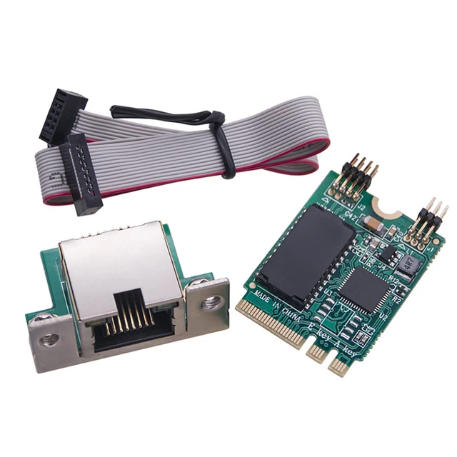 Carte Réseau Binghe 2.5G PCI-E - RTL8125B - Ultra Rapide Pour Gaming Et Streaming - Compatible Windows/Linux/Mac